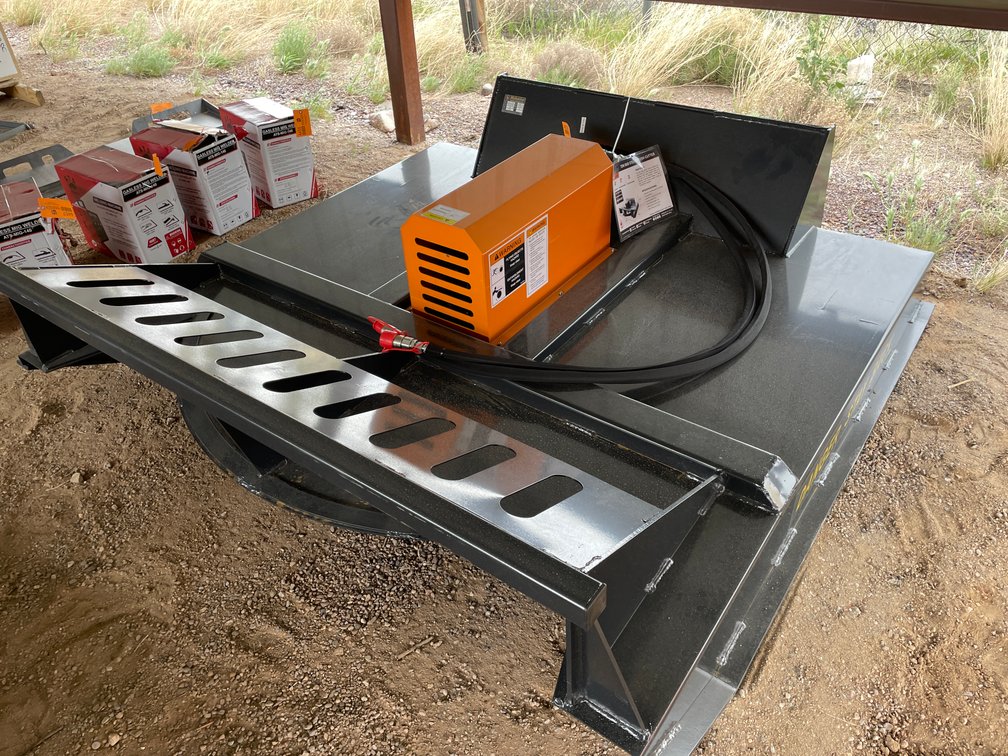 Unused 2026 Wolverine Skid Steer Brush Cutter Attachment
