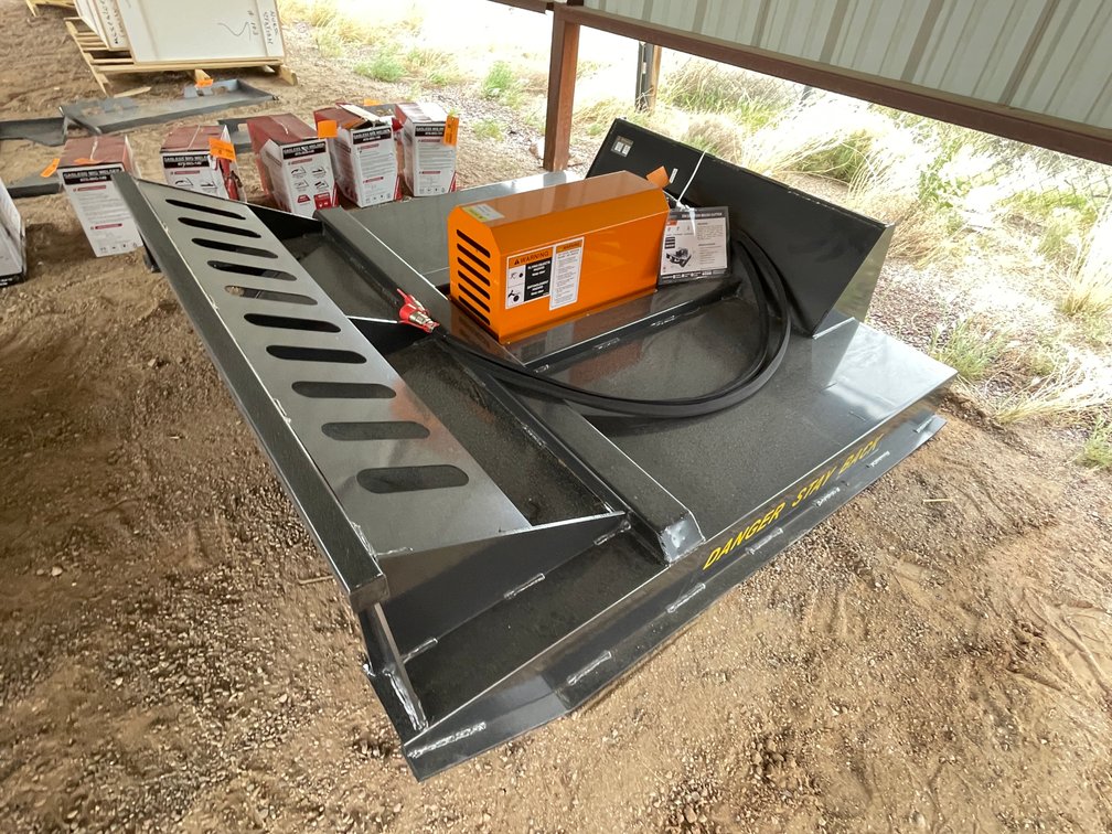 Unused 2026 Wolverine Skid Steer Brush Cutter Attachment