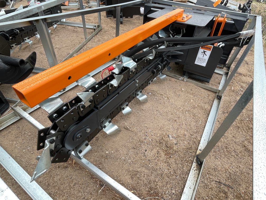 Unused 2026 Wolverine Skid Steer Trencher Attachment