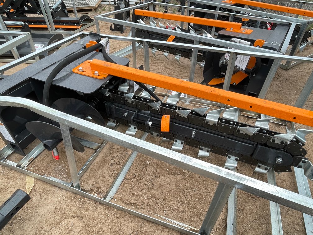 Unused 2026 Wolverine Skid Steer Trencher Attachment