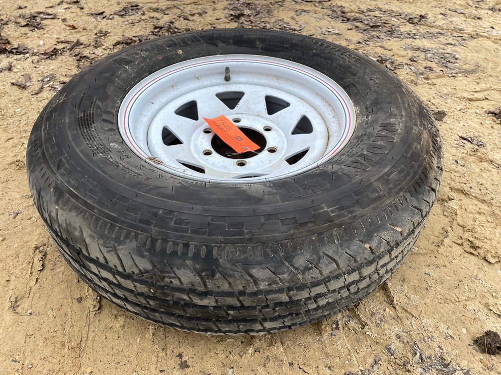 Advantage Brand Trailer Tire on Rim