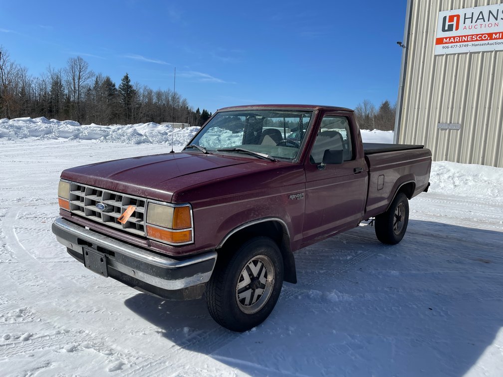 1991 Ford Ranger XLT 4x4 Regular Cab Pickup (Has MI. Title) (Marenisco, MI)