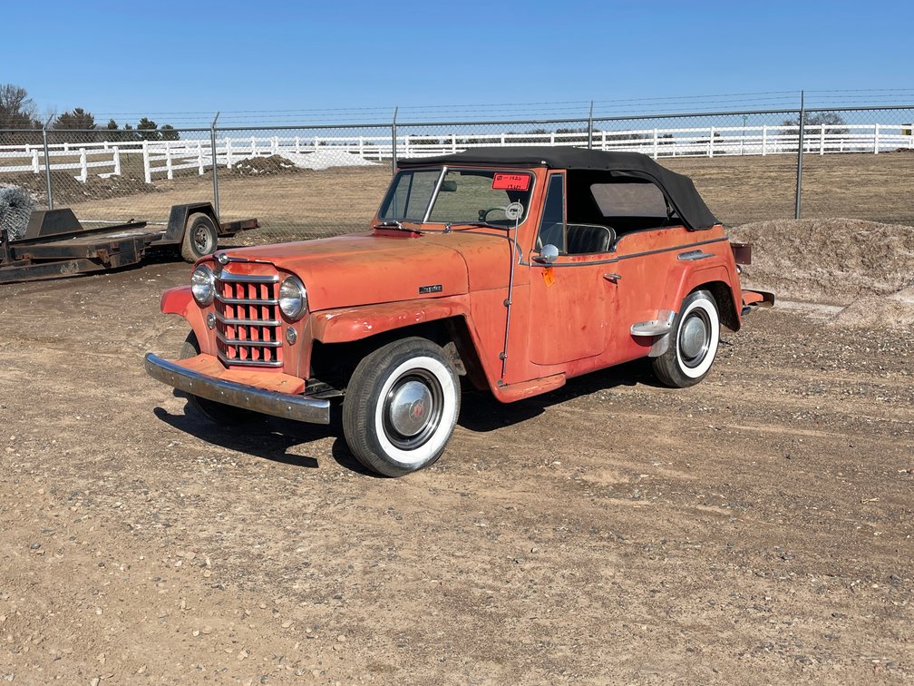 1950 Willys Jeepster **Non-Runner**(Has MN Title)