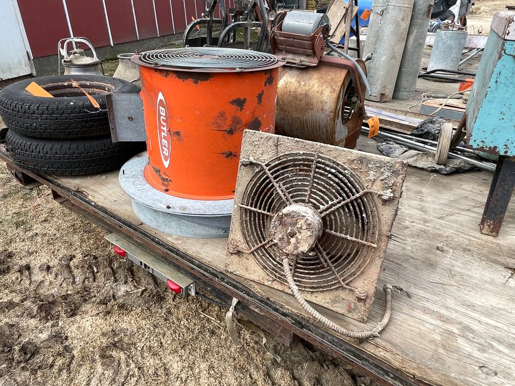 Butler Grain Dryer Fan