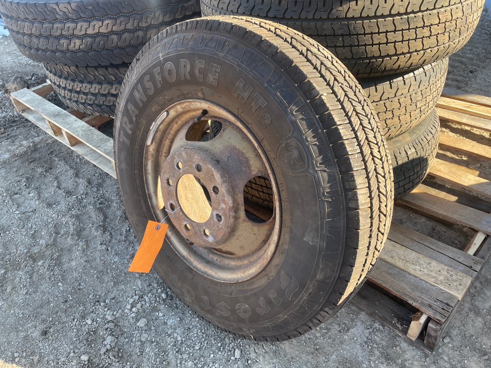 Firestone Tire On 8-Bolt Rim