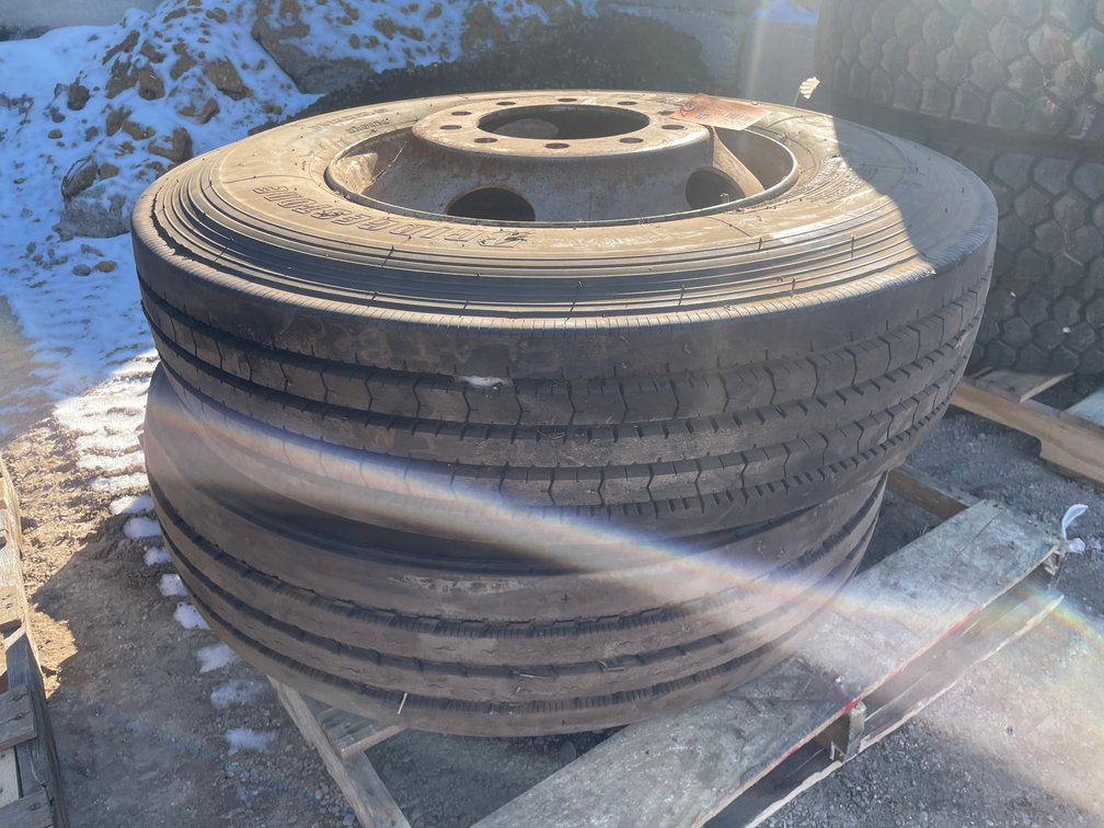 (2) 11R22.5 Tires