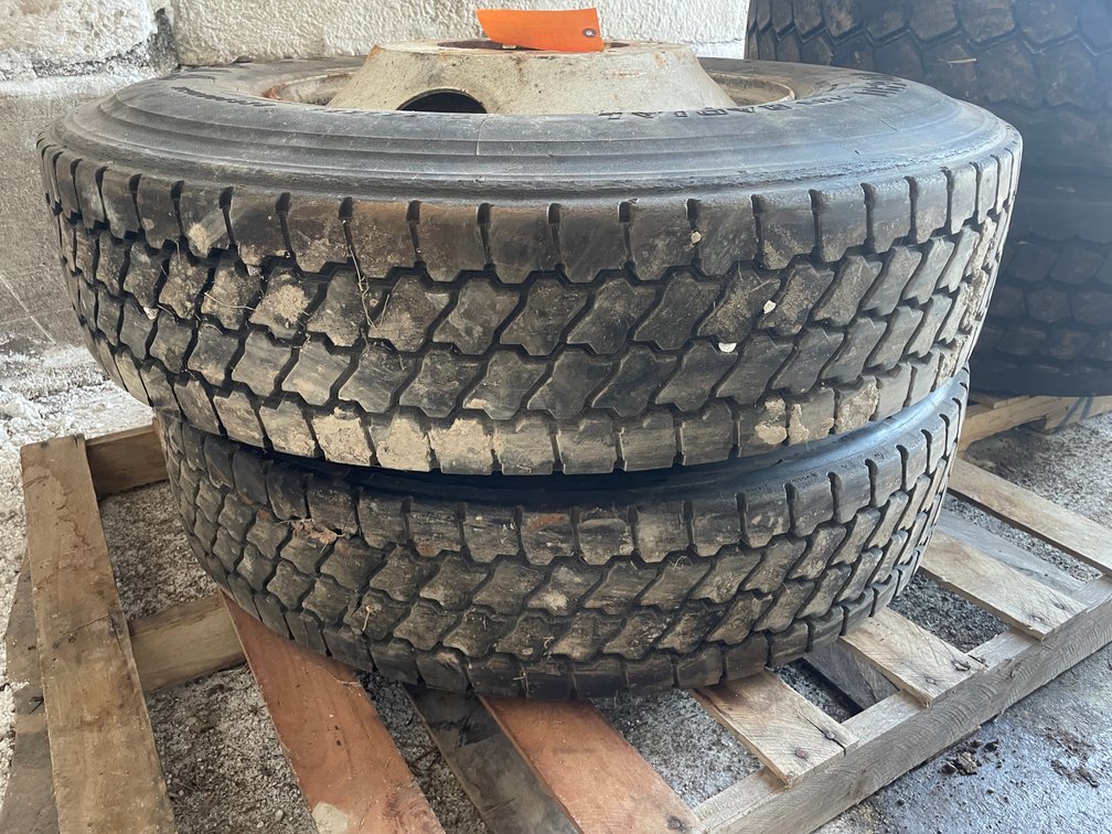 (2) Tires on 10-Bolt Steel Rims