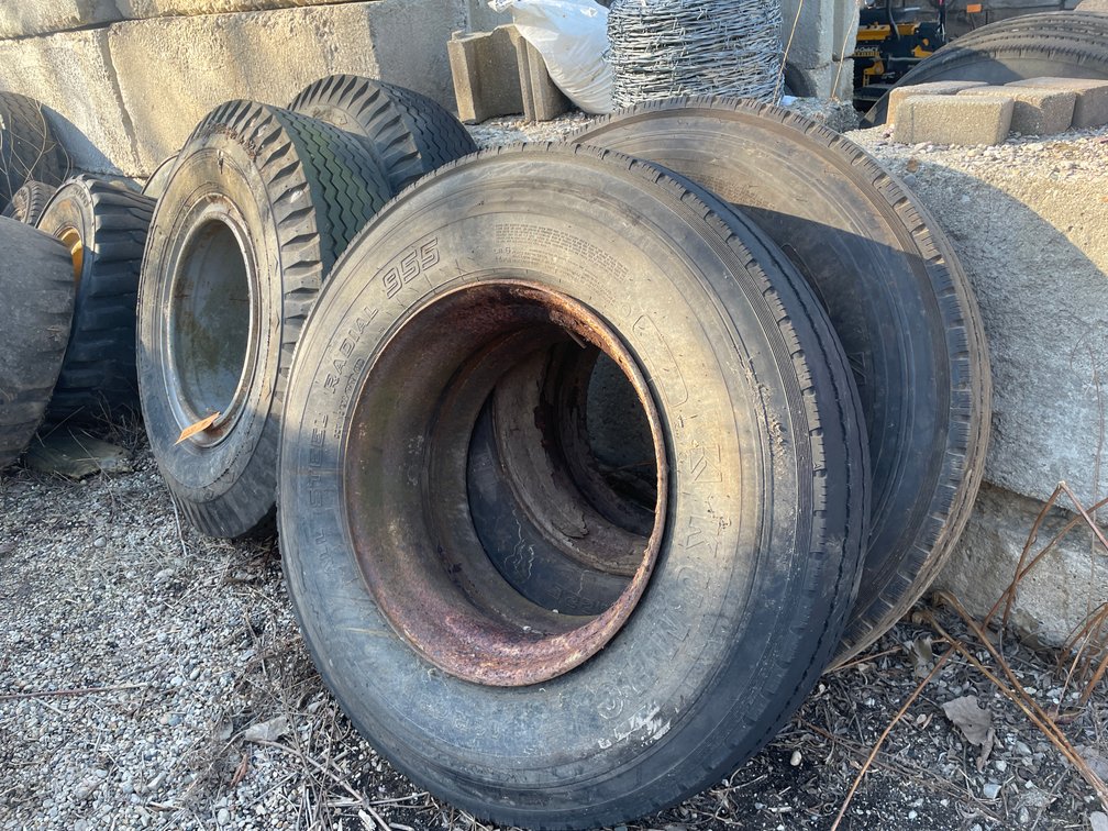 (4) Tires on Dayton Rims