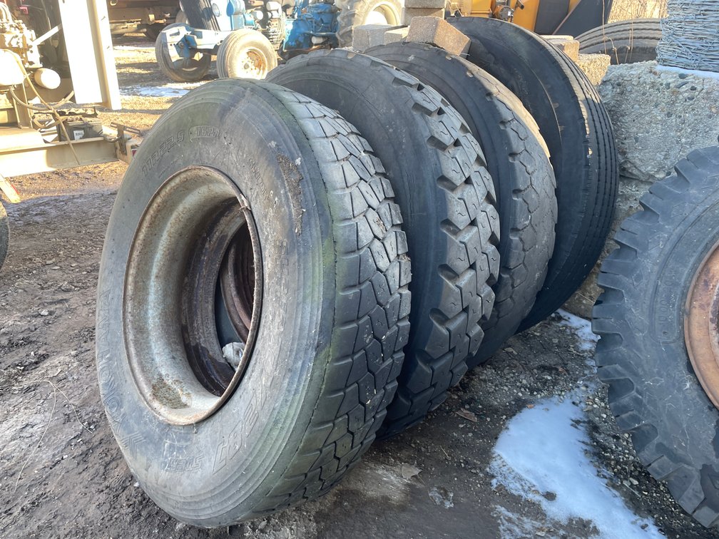 (4) Tires on Dayton Rims