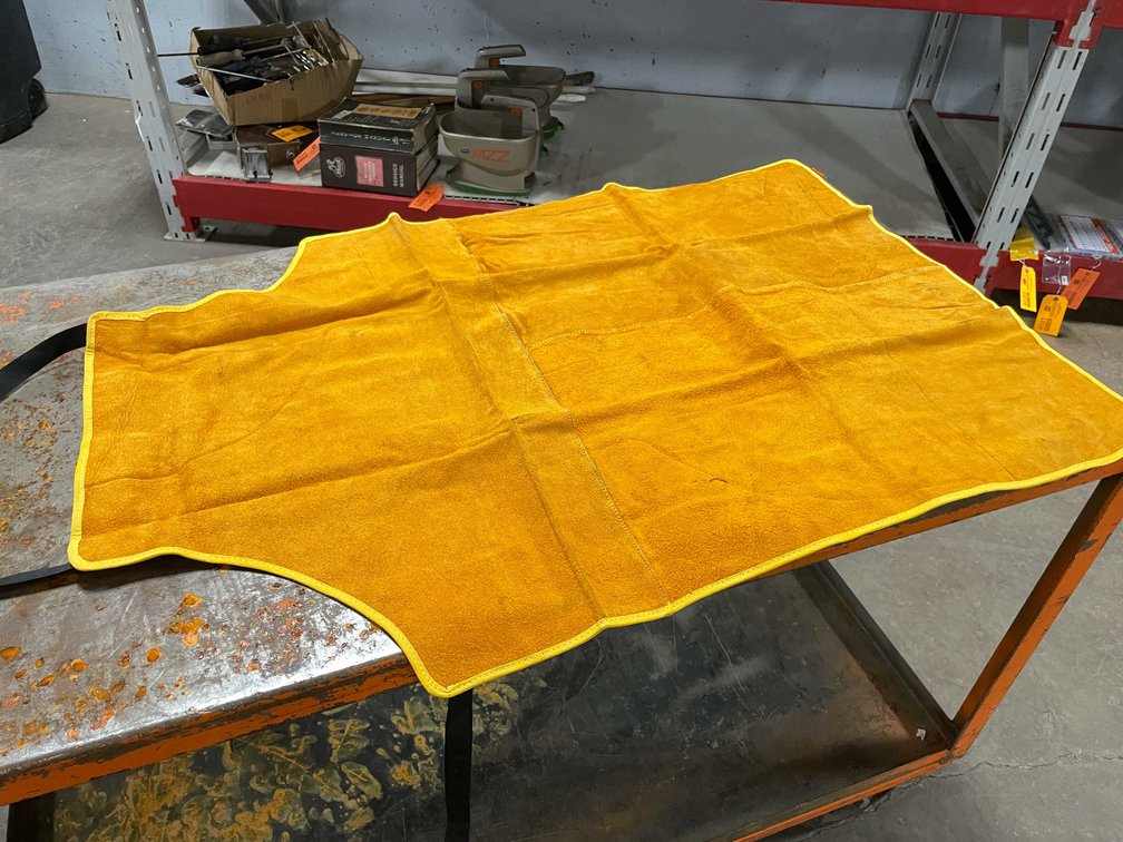 New Long Cowhide Welding Apron (CW)