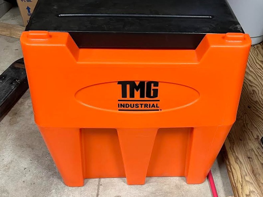 TMG Industrial 116 Gallon Diesel Fuel Tank with Pump (Sheboygan Falls, WI)