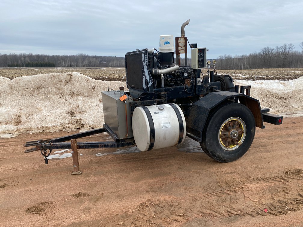 Cummins Powered Booster Pump Trailer (Arpin, WI)