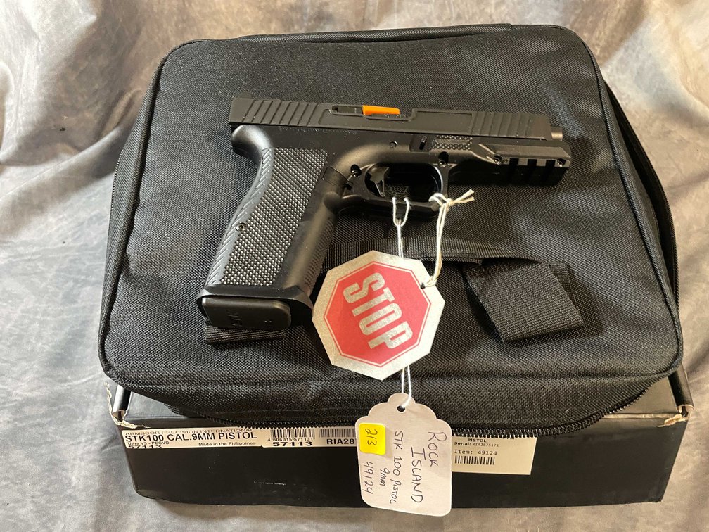 Rock Island  STK 100 9mm Luger  Pistol, SN: RIA2875171