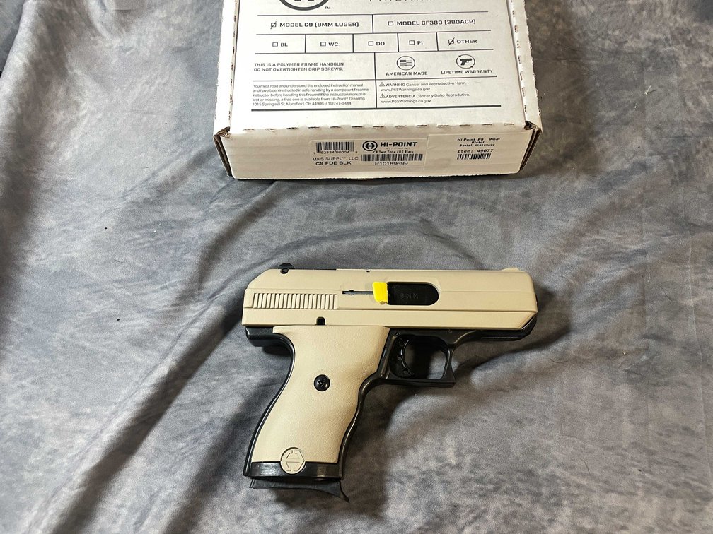 HI-Point  C9 9mm Luger  Pistol, SN: 10159699