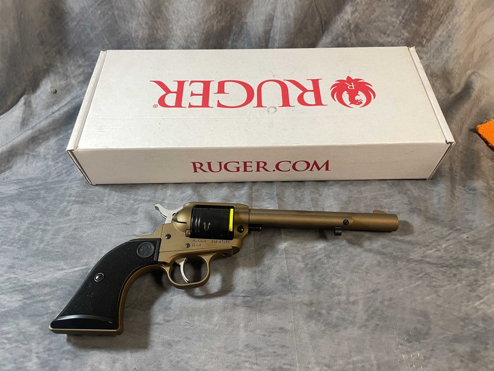 Ruger  Wrangler 22 LR  Revolver, SN: 208-07458