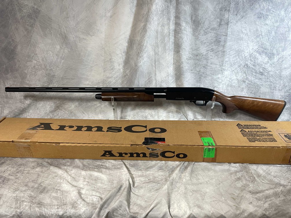 Armsco   410 Ga. Pump Action Shotgun, SN: 410P18-000393