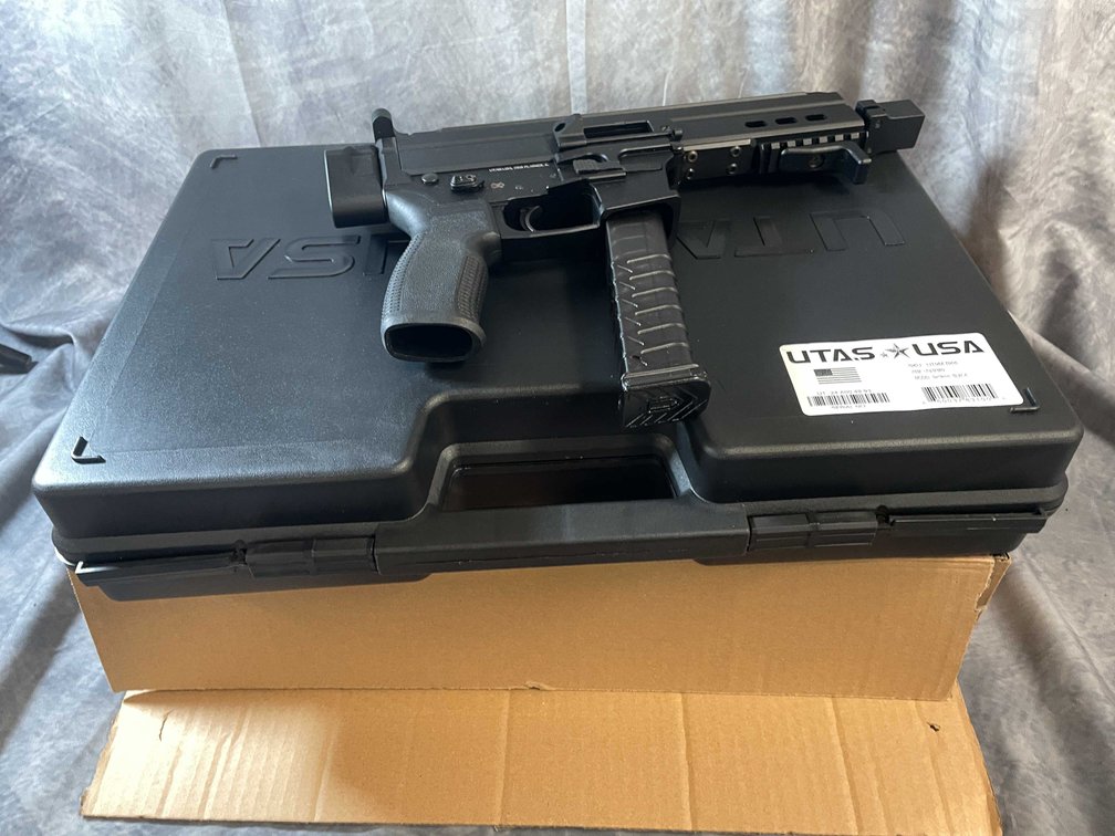 UTAS-USA CC9 Machine 9mm Luger  Pistol, SN: UT-24A004993