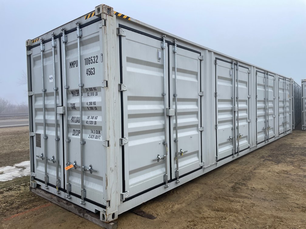 40' High Cube Multi Door Shipping Container