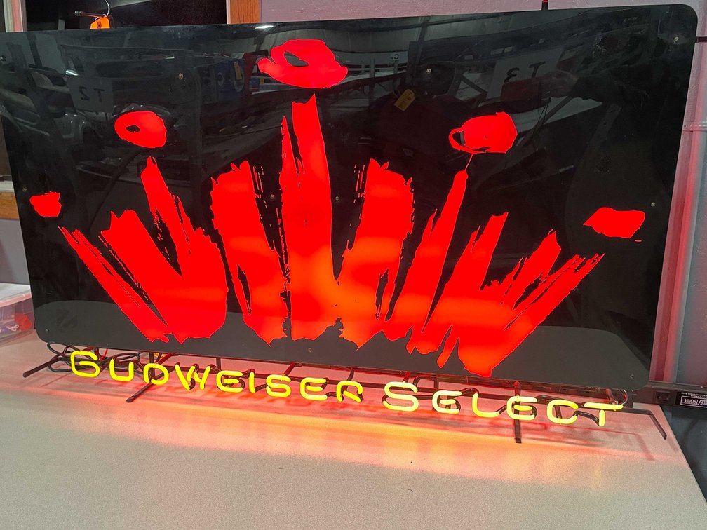 Budweiser Select Neon Sign