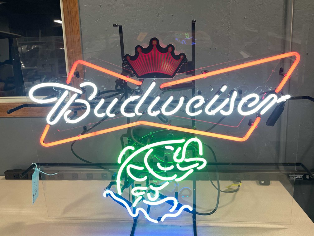 Budweiser Bass Neon Sign