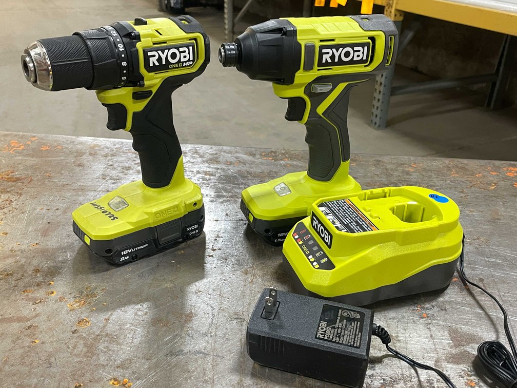 Ryobi 1/4" Hex Drill and Drill (PR19)
