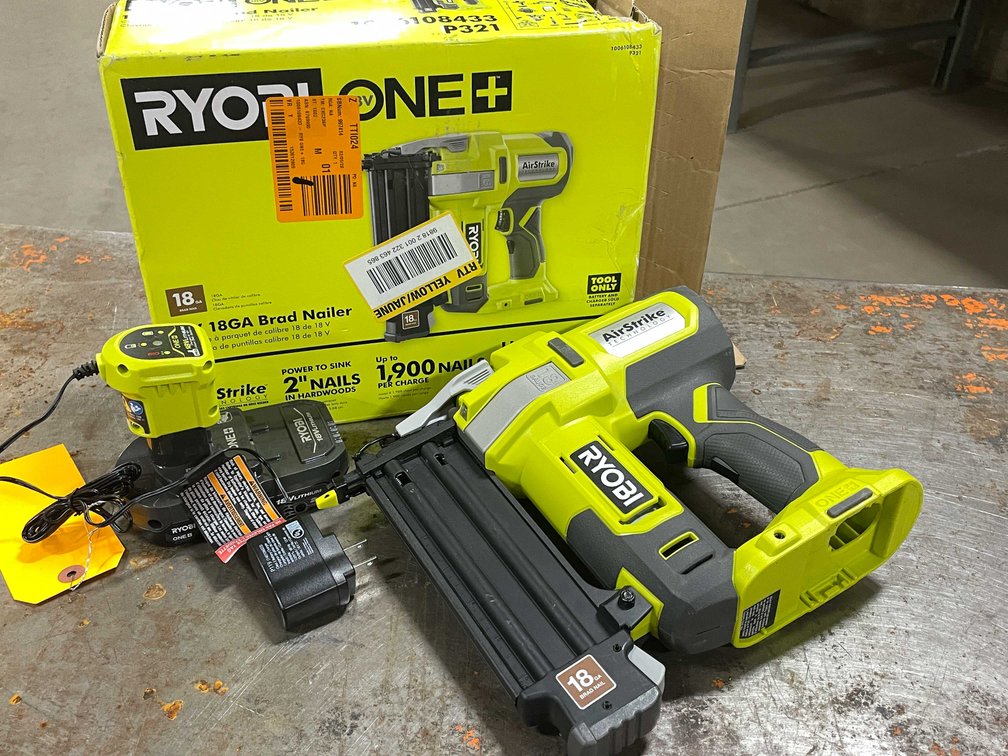 18Ga Ryobi Brad Nailer (PR19)