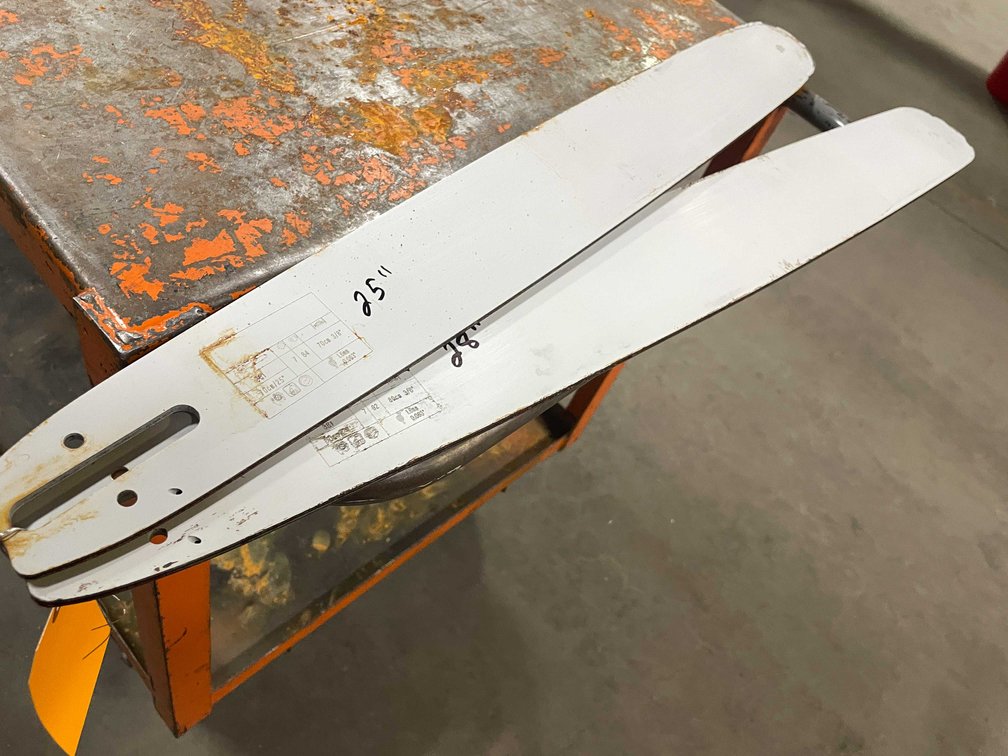 (2) Chain Saw Bars (PR8)