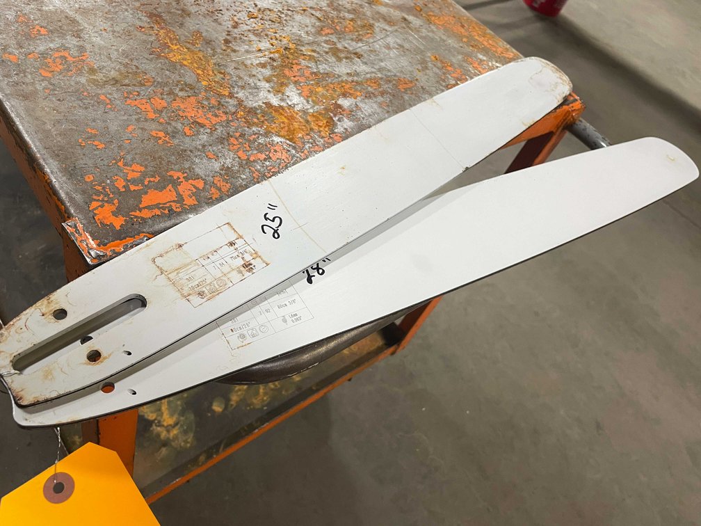 (2) Chain Saw Bars (PR8)