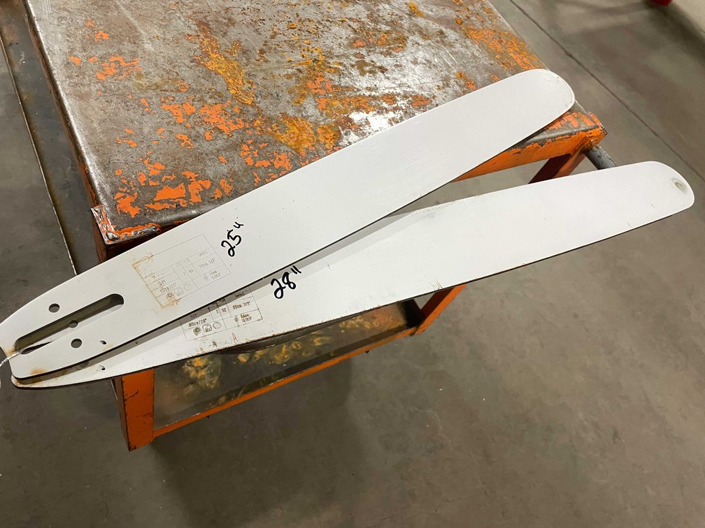 (2) Chain Saw Bars (PR8)
