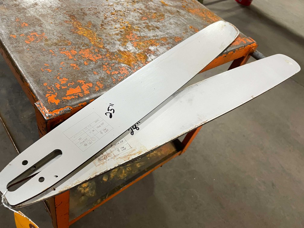 (2) Chain Saw Bars (PR8)