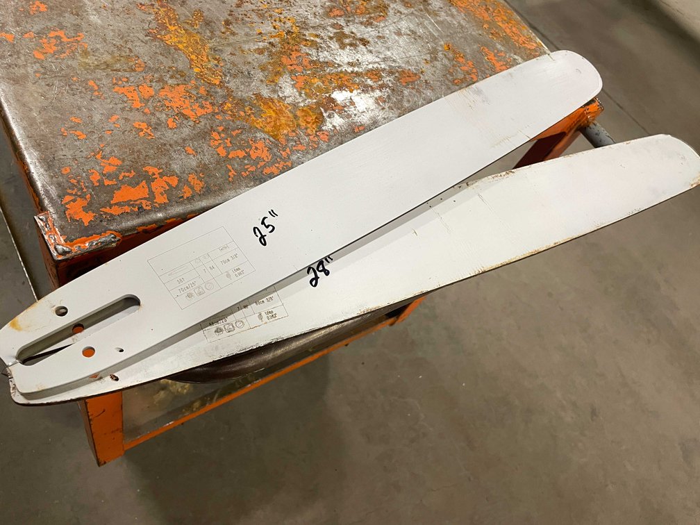 (2) Chain Saw Bars (PR8)