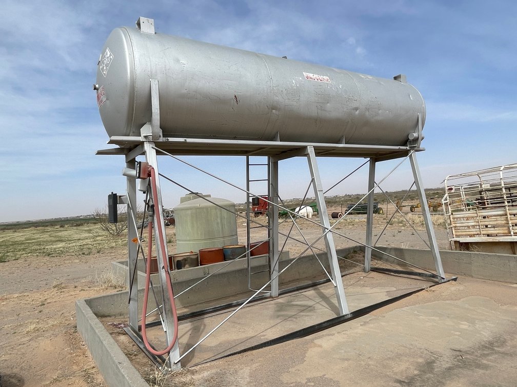 Huge Raised Fuel Tank