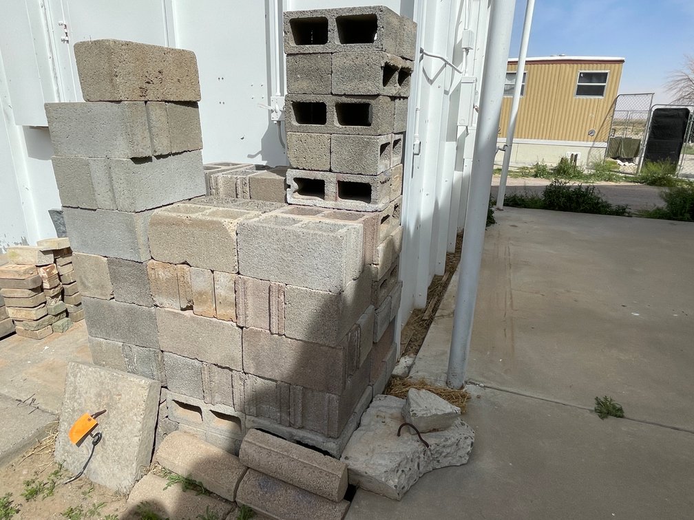 Lot of Cinder Blocks