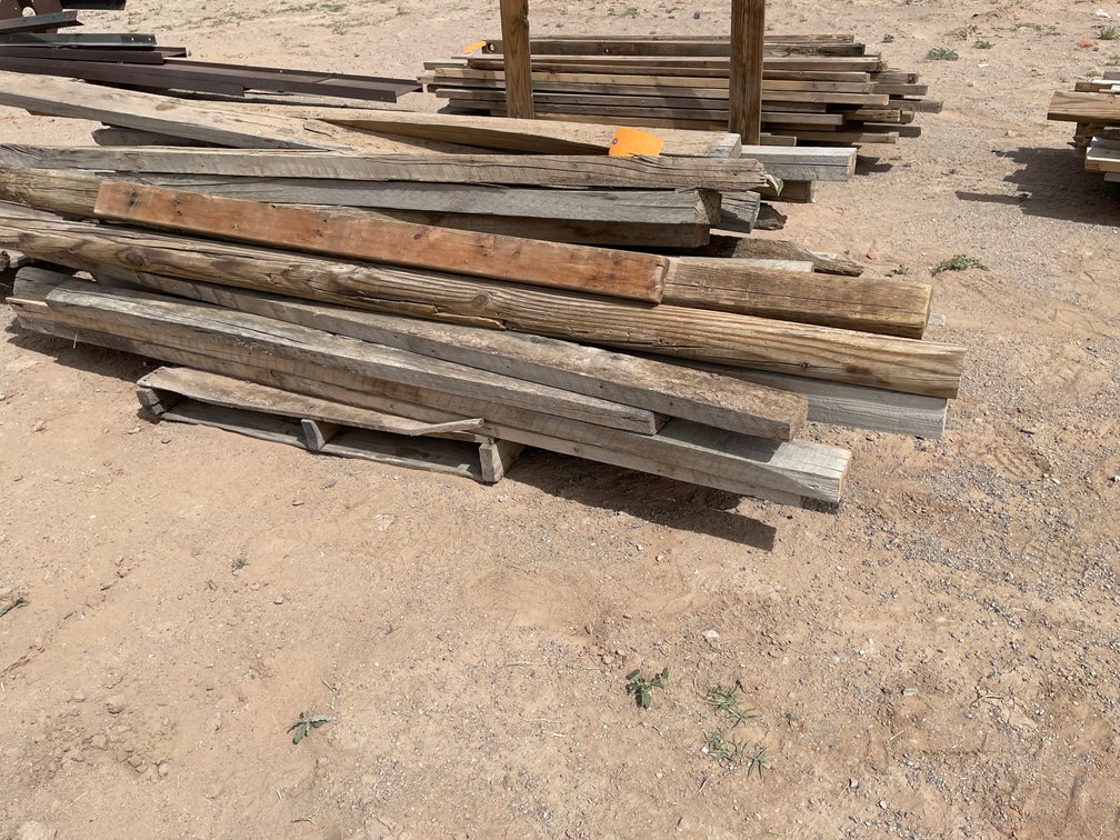 Pallet of Assorted Wood Beams