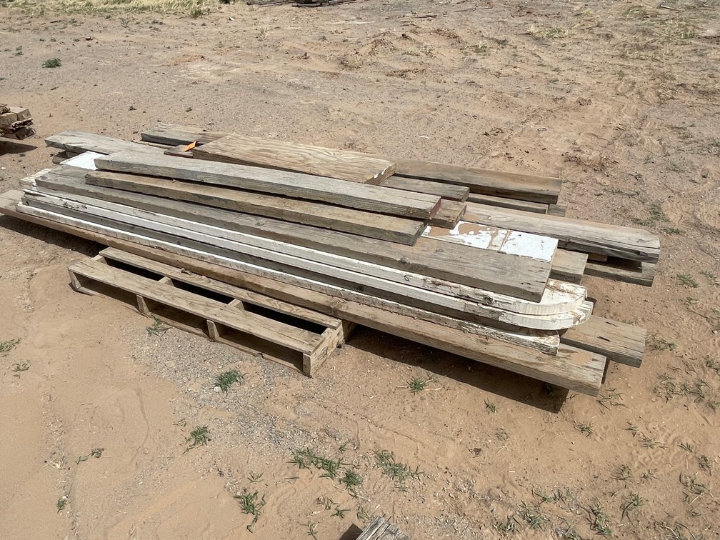 Pallet of Wood Boards