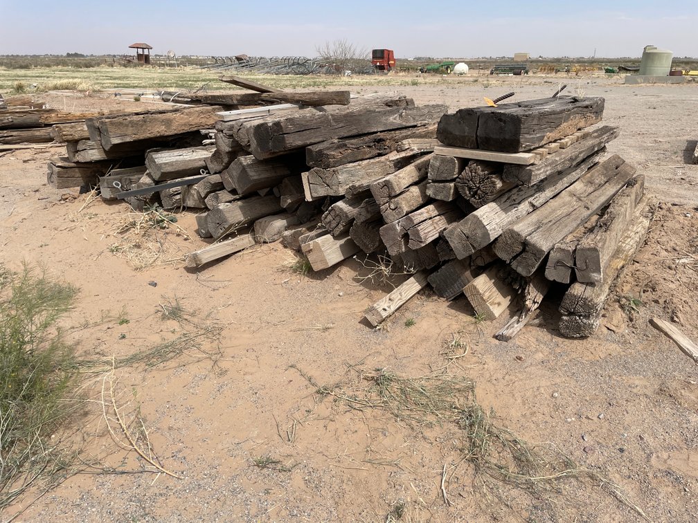 Lot of Beams of Wood