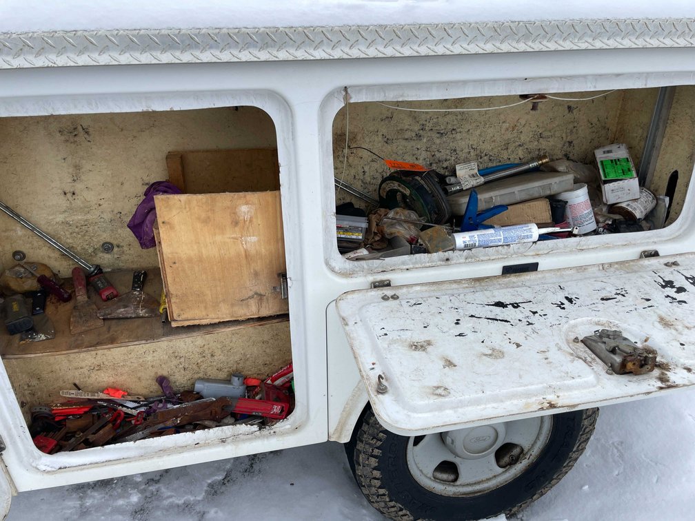 Truck Cubby Contents