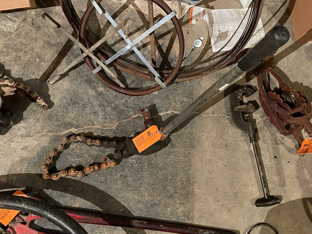 Chain Driven Soil Pipe Cutter