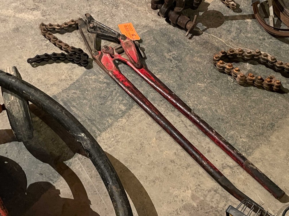 Vintage Locking Chain Pipe Cutter
