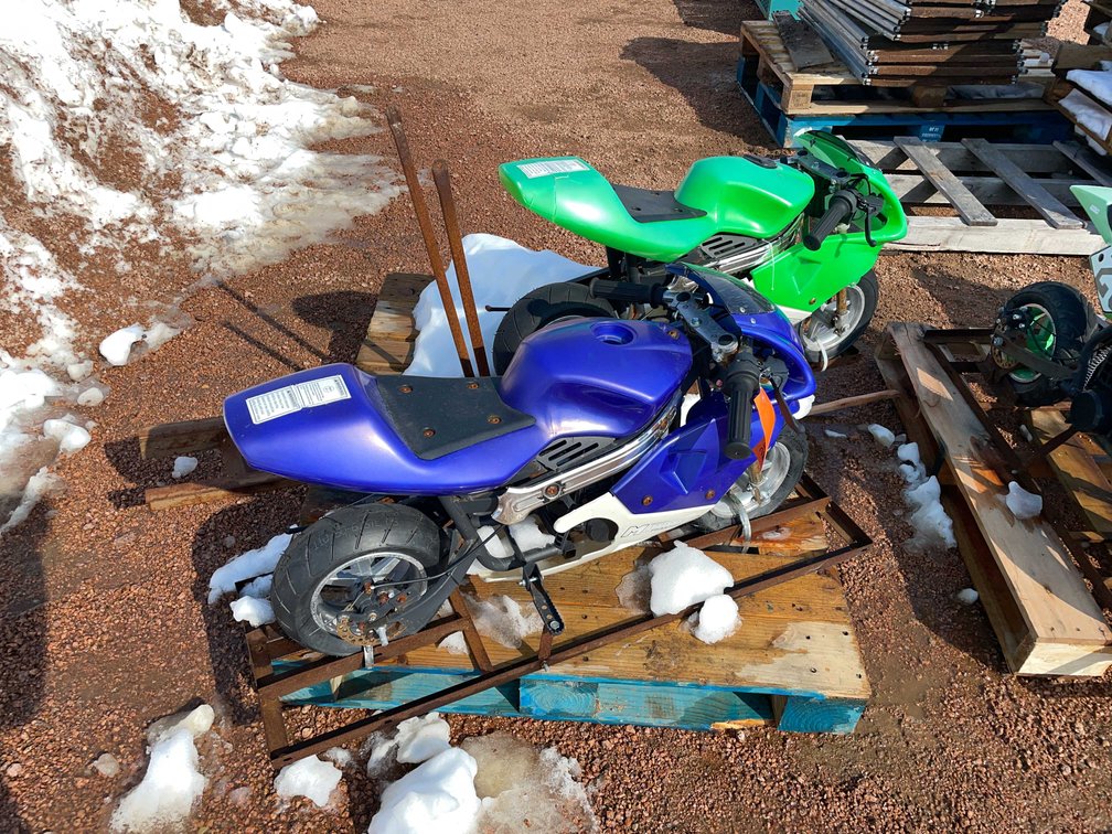 (2) Mini Bikes