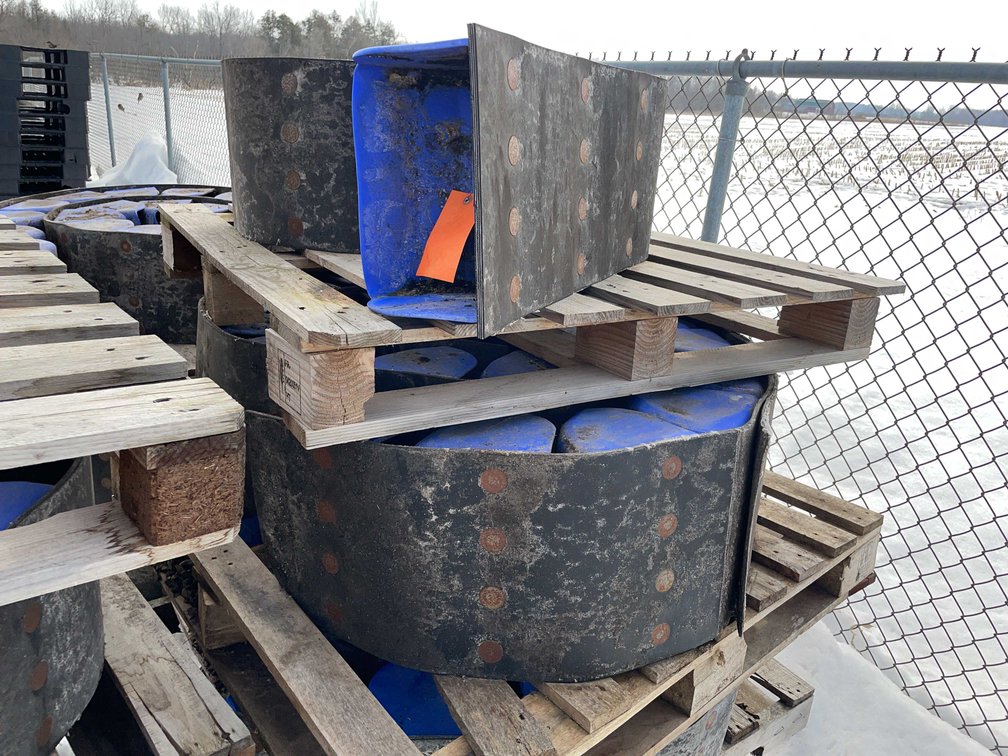 (2) Bucket Elevator Belts