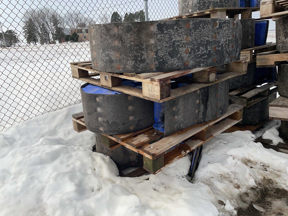 (3) Bucket Elevator Belts