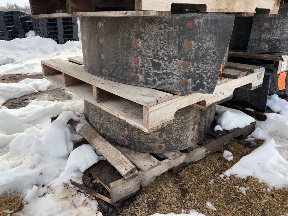 (2) Bucket Elevator Belts