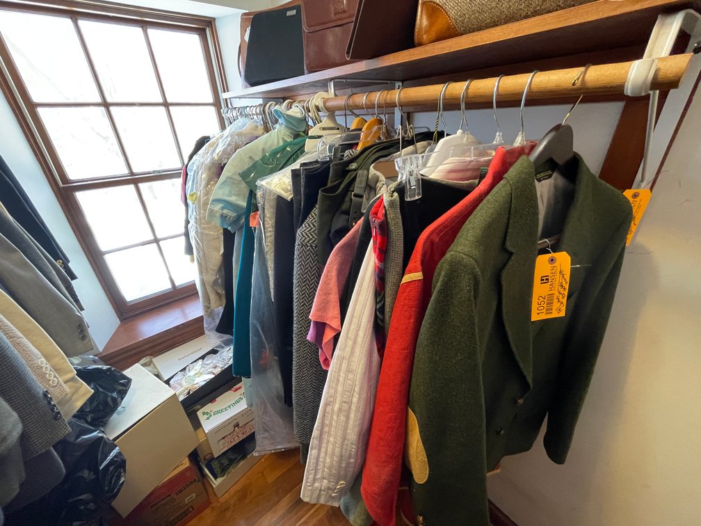 Various Clothes Hanging