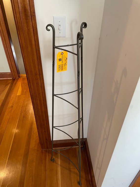Plant Stand, Windsock, and Horse Decoration