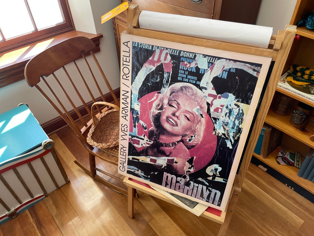 Dual Purpose Easel and Rocking Chair