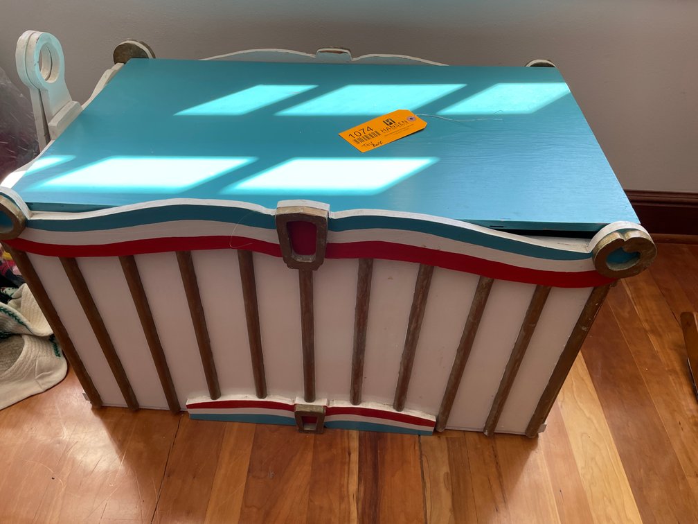 Wooden Toy Chest
