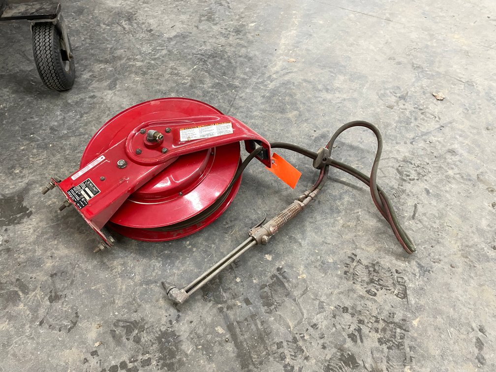 Cutting Torch and Hose Reel