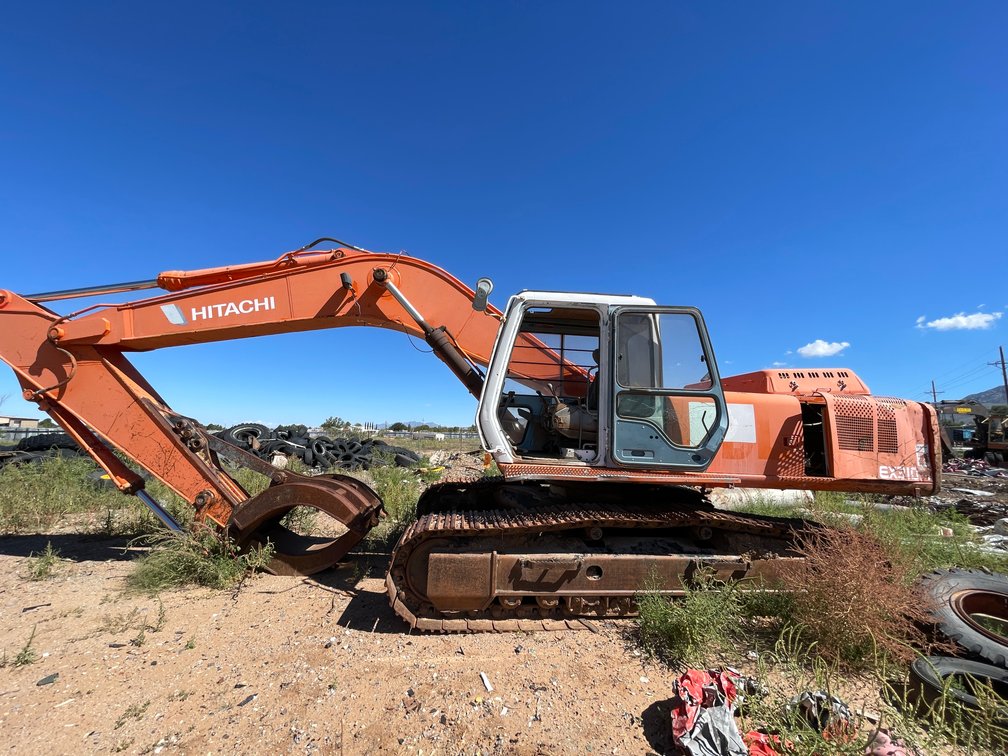 Hitachi Excavator (offsite in Las Cruces)