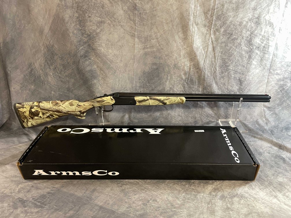 Armsco  Camo 410 Ga. Over Under Shotgun, SN: 410U20-000175